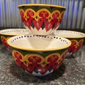 Tivoli Multicolor Decorative Bowls